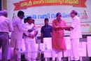 Sri Mulugu Ramalingeshwara Varaprasad Siddhanti was honoured with Jyotishyasastra Vignana Visharadha at Tummalapalli Kalakshetram, Vijayawada (110)